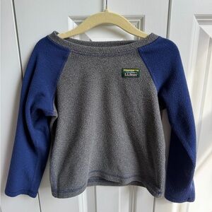 L.L. Bean Kids Fleece Pullover 3T